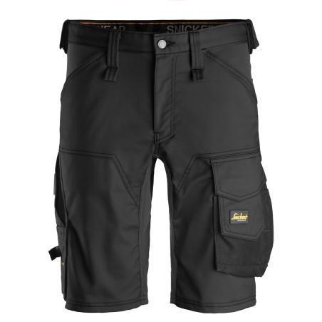 Short de travail homme en Stretch AllroundWork Noir/Noir